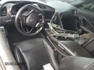 2017 Chevrolet Corvette Z06 3LZ with VIN 1G1YU2D63H5603923, listed as a Copart auction lot 66777484 with 0 mi miles and Salvage Title. Bid and sale history available at carsss.com. Image 8.