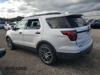 2016 Ford Explorer Sport with VIN 1FM5K8GT8GGA01893, listed as a Copart auction lot 48665205 with Not Provided miles and Non Repairable. Bid and sale history available at DreamBid. Image 2.