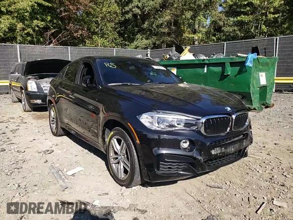 2018 BMW X6 xDrive35i with VIN 5UXKU2C58J0X49788, listed as a Copart auction lot 71446693 with 35,649 mi miles. Bid and sale history available at carsss.com. Image 12.
