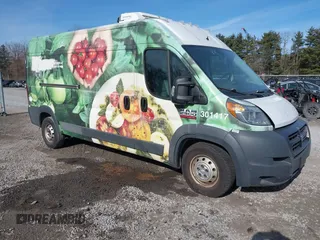 2017 Ram ProMaster Cargo with VIN 3C6TRVDG7HE522285, listed as a IAAI auction lot 41772300 with 136,645 mi miles. Bid and sale history available at carsss.com. Image 1.