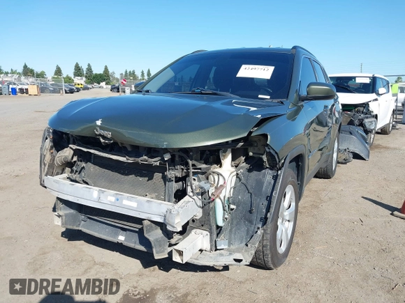 2017 Jeep Compass Latitude with VIN 3C4NJCBB0HT642901, listed as a IAAI auction lot 42497712 with 130,959 mi miles and . Bid and sale history available at DreamBid. Image 23.