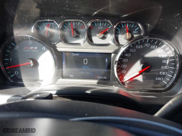 2014 Chevrolet Silverado 1500 LT with VIN 3GCUKREC5EG126926, listed as a IAAI auction lot 41455824 with 151,101 mi miles. Bid and sale history available at carsss.com. Image 7.