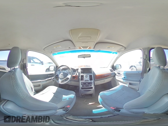 2009 Chrysler Town & Country LX with VIN 2A8HR44E39R525345, listed as a Copart auction lot 53158825 with 279,595 mi miles and Salvage Title. Bid and sale history available at DreamBid. Image 14.