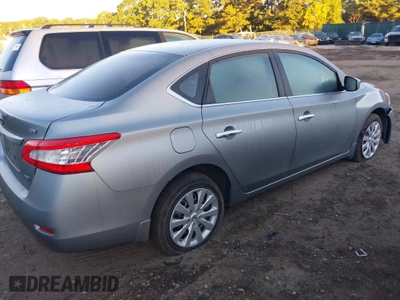 2014 Nissan Sentra S with VIN 3N1AB7AP4EL670019, listed as a IAAI auction lot 40516510 with Not Provided miles and . Bid and sale history available at DreamBid. Image 4.
