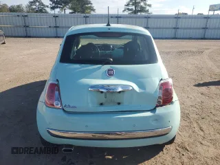 2017 FIAT 500 Lounge z VIN 3C3CFFCR4HT524036, wystawiony jako Copart lot #72024774 z przebiegiem 121 130 mil mil oraz Szkoda całkowita • Salvage title. Historia ofert i sprzedaży dostępna na DreamBid. Obrazek 6.