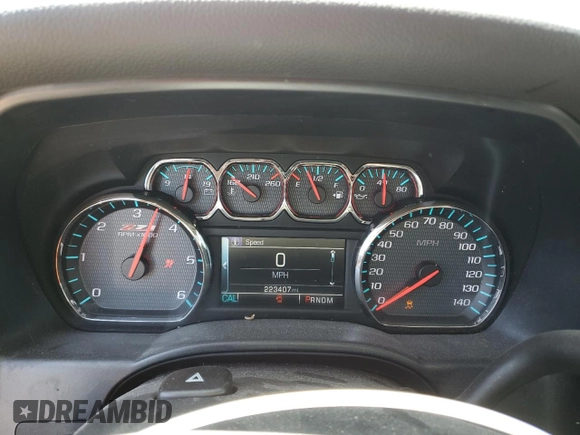 2016 Chevrolet Silverado 1500 LT with VIN 1GCVKREC3GZ413480, listed as a Copart auction lot 55267035 with 223,407 mi miles and Clean Title. Bid and sale history available at DreamBid. Image 9.