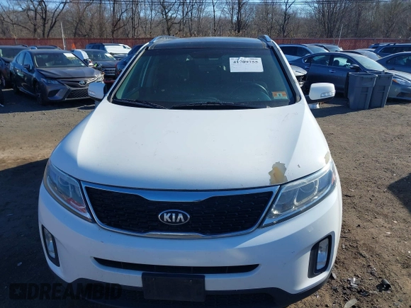 2014 Kia Sorento EX with VIN 5XYKUDA73EG481900, listed as a IAAI auction lot 41709755 with 170,551 mi miles. Bid and sale history available at carsss.com. Image 12.