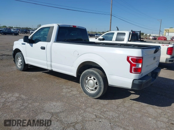 2020 Ford F-150 XL with VIN 1FTMF1CB7LKD65772, listed as a IAAI auction lot 41965365 with 144,828 mi miles and . Bid and sale history available at carsss.com. Image 3.