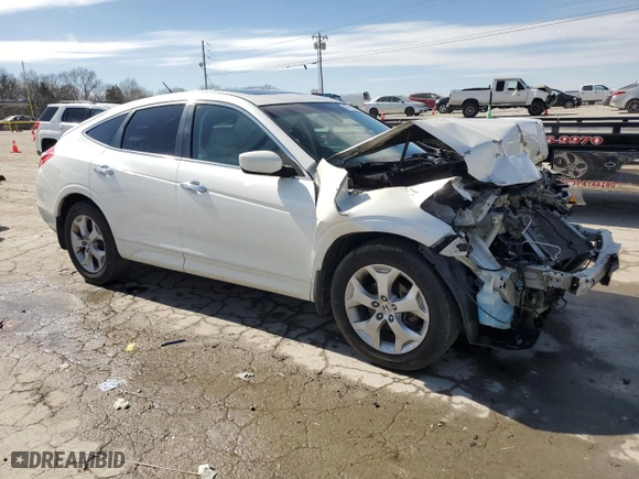 2010 Honda Accord Crosstour EX-L with VIN 5J6TF2H58AL015976, listed as a Copart auction lot 46782235 with 218,994 mi miles and Salvage Title. Bid and sale history available at carsss.com. Image 4.