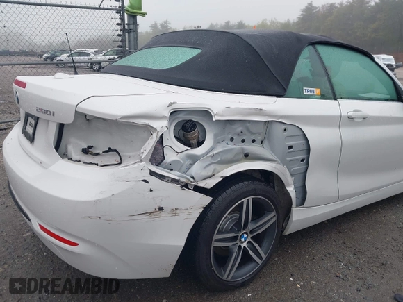2017 BMW 2 Series with VIN WBA2M9C3XH7A47692, listed as a IAAI auction lot 42172525 with 69,504 mi miles and . Bid and sale history available at DreamBid. Image 6.