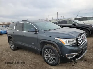 2019 GMC Acadia SLT with VIN 1GKKNMLS9KZ196201, listed as a Copart auction lot 46582725 with 53,250 mi miles and Salvage Title. Bid and sale history available at carsss.com. Image 4.