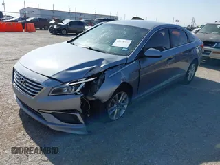 2016 Hyundai Sonata 2.4L with VIN 5NPE24AF0GH363180, listed as a IAAI auction lot 42078760 with 150,430 mi miles and . Bid and sale history available at carsss.com. Image 2.
