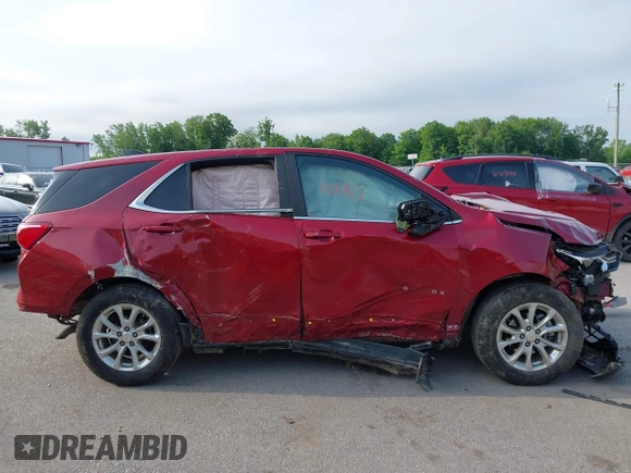 2021 Chevrolet Equinox LT with VIN 2GNAXUEVXM6111459, listed as a IAAI auction lot 42517157 with 65,579 mi miles and . Bid and sale history available at DreamBid. Image 13.