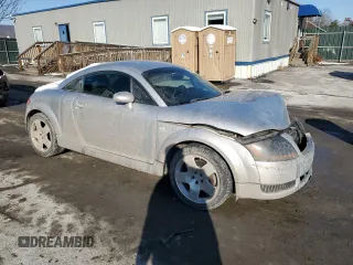 2001 Audi TT with VIN TRUWT28N511019111, listed as a Copart auction lot 86346424 with 213,515 mi miles and Salvage Title. Bid and sale history available at carsss.com. Image 4.