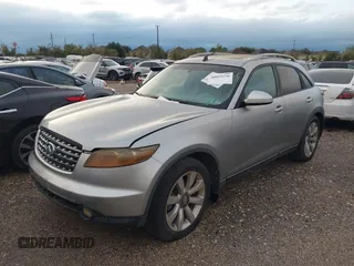 2005 Infiniti FX z VIN JNRAS08W25X207463, wystawiony jako IAAI lot #40895336 z przebiegiem Nie podano mil oraz . Historia ofert i sprzedaży dostępna na DreamBid. Obrazek 2.