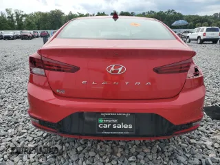2020 Hyundai Elantra SEL z VIN 5NPD84LF9LH626929, wystawiony jako Copart lot #58802895 z przebiegiem 80 256 mil mil oraz Nie do naprawy • Non repairable. Historia ofert i sprzedaży dostępna na DreamBid. Obrazek 6.
