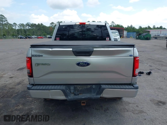 2017 Ford F-150 XL with VIN 1FTEW1EP3HFC11699, listed as a IAAI auction lot 42450046 with 106,664 mi miles and . Bid and sale history available at DreamBid. Image 16.