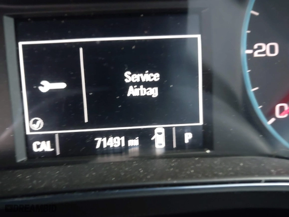 2016 Chevrolet Cruze Premier with VIN 1G1BG5SM8G7297854, listed as a IAAI auction lot 41559888 with 71,491 mi miles. Bid and sale history available at carsss.com. Image 7.