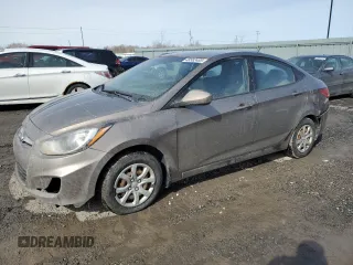 2013 Hyundai Accent GLS with VIN KMHCT4AE7DU320416, listed as a Copart auction lot 48582485 with 180,158 mi miles and Clean Title. Bid and sale history available at carsss.com. Image 1.