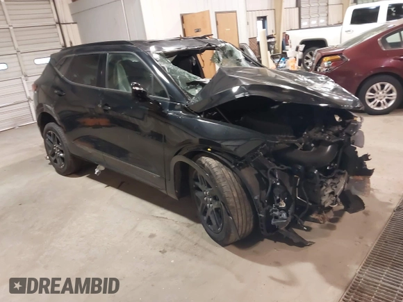 2023 Chevrolet Blazer RS with VIN 3GNKBERS2PS187868, listed as a IAAI auction lot 41108506 with Not provided miles and . Bid and sale history available at DreamBid. Image 1.