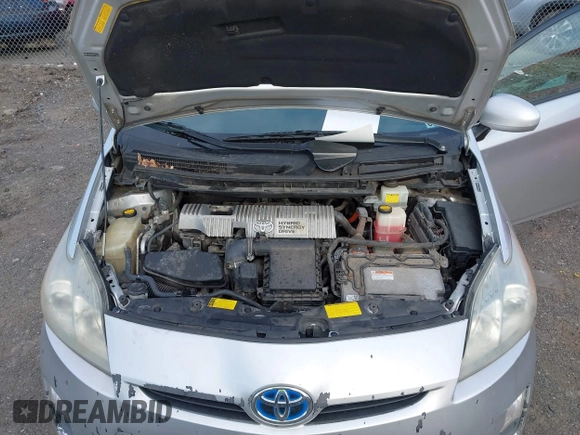 2011 Toyota Prius I with VIN JTDKN3DU8B5339040, listed as a IAAI auction lot 41729244 with 213,628 mi miles. Bid and sale history available at carsss.com. Image 10.