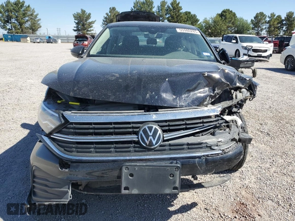 2023 Volkswagen Jetta S with VIN 3VW5M7BU4PM032750, listed as a Copart auction lot 55980285 with 23,660 mi miles and Salvage title. Bid and sale history available at DreamBid. Image 5.