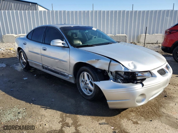 2002 Pontiac Grand Prix GT with VIN 1G2WP52K62F155903, listed as a Copart auction lot 42246045 with 186635 miles and Salvage Title. Bid and sale history available at carsss.com. Image 4.
