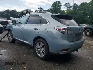 2012 Lexus RX 450h with VIN JTJBC1BA7C2428049, listed as a Copart auction lot 60290195 with 242,822 mi miles and Salvage title. Bid and sale history available at DreamBid. Image 2.