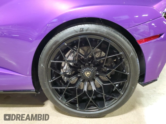 2023 Lamborghini Huracan z VIN ZHWUA6ZX7PLA21724, wystawiony jako Copart lot #78715274 z przebiegiem 1 203 mil mil oraz Szkoda całkowita • Salvage title. Historia ofert i sprzedaży dostępna na DreamBid. Obrazek 20.