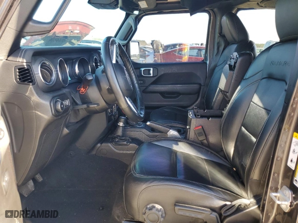 2019 Jeep Wrangler Unlimited Sahara with VIN 1C4HJXEG7KW637630, listed as a Copart auction lot 87192764 with 52,301 mi miles and Salvage Title. Bid and sale history available at carsss.com. Image 7.