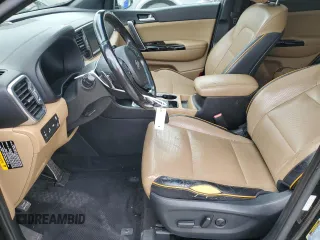 2017 Kia Sportage SX Turbo z VIN KNDPR3A64H7097618, wystawiony jako Copart lot #59408915 z przebiegiem 161 899 mil mil oraz Czysty tytuł • Clean title. Historia ofert i sprzedaży dostępna na DreamBid. Obrazek 7.