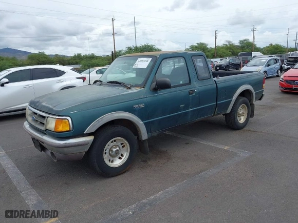 1995 Ford Ranger Splash with VIN 1FTDR15X8SPA77583, listed as a IAAI auction lot 42053048 with 116,751 mi miles. Bid and sale history available at carsss.com. Image 2.