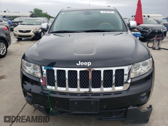 2013 Jeep Grand Cherokee Overland with VIN 1C4RJECG5DC528650, listed as a Copart auction lot 51581684 with 141,050 mi miles and Clean Title. Bid and sale history available at carsss.com. Image 5.