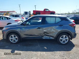 2021 Nissan Kicks S with VIN 3N1CP5BV3ML504763, listed as a IAAI auction lot 42037651 with 36,247 mi miles and . Bid and sale history available at carsss.com. Image 14.