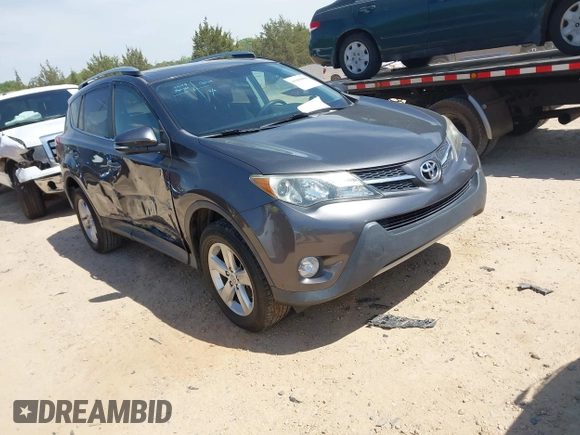 2013 Toyota RAV4 XLE with VIN 2T3RFREV1DW017471, listed as a IAAI auction lot 41990090 with 170,066 mi miles. Bid and sale history available at carsss.com. Image 1.