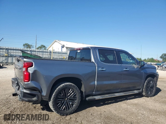 2020 Chevrolet Silverado 1500 High Country with VIN 3GCUYHEL3LG225718, listed as a Copart auction lot 70046254 with 51,594 mi miles and Salvage Title. Bid and sale history available at carsss.com. Image 3.
