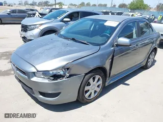 2012 Mitsubishi Lancer ES with VIN JA32U2FU5CU028018, listed as a IAAI auction lot 42086366 with 145,104 mi miles. Bid and sale history available at carsss.com. Image 2.