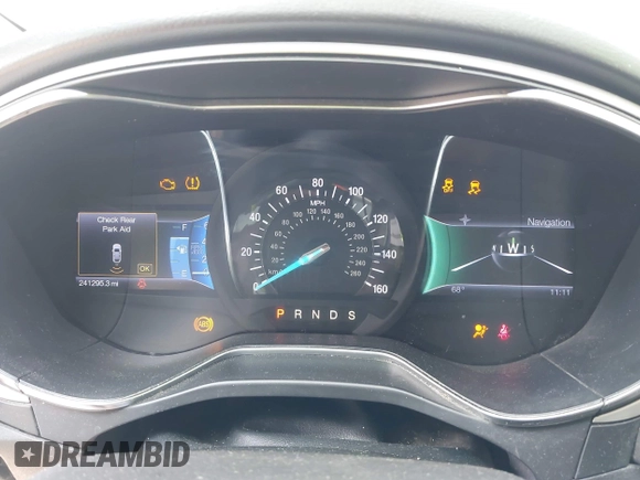 2013 Ford Fusion SE with VIN 3FA6P0HR8DR226369, listed as a IAAI auction lot 42400919 with 241,295 mi miles and . Bid and sale history available at DreamBid. Image 7.