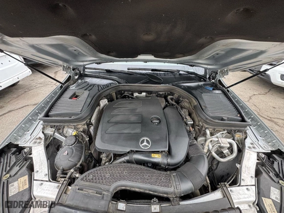 2020 Mercedes-Benz GLC with VIN WDC0G8DBXLF748028, listed as a Copart auction lot 48156815 with 104,688 mi miles and Clean Title. Bid and sale history available at carsss.com. Image 7.