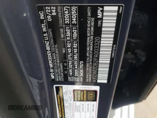 2023 Mercedes-Benz EQS with VIN 4JGDM2DB2PA003320, listed as a Copart auction lot 74063204 with 14,831 mi miles and Salvage Title. Bid and sale history available at carsss.com. Image 16.