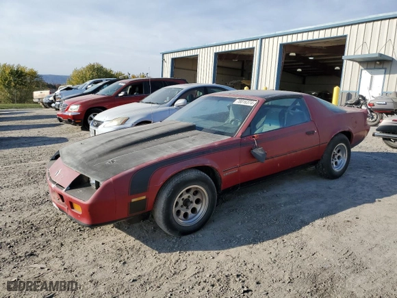 1987 Chevrolet Camaro with VIN 1G1FP21H9HN178373, listed as a Copart auction lot 78016374 with 396 mi miles and Clean Title. Bid and sale history available at carsss.com. Image 1.