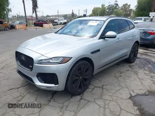 2017 Jaguar F-Pace S with VIN SADCM2BV6HA892108, listed as a IAAI auction lot 42034100 with 101,380 mi miles and . Bid and sale history available at DreamBid. Image 2.