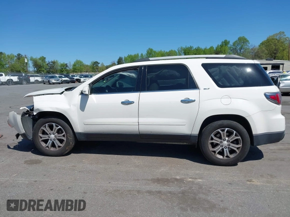 2014 GMC Acadia SLT z VIN 1GKKRRKD4EJ374149, wystawiony jako IAAI lot #41998400 z przebiegiem 193 462 mil mil oraz . Historia ofert i sprzedaży dostępna na DreamBid. Obrazek 15.