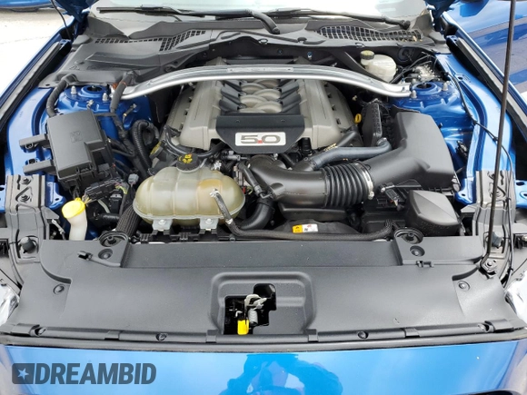 2017 Ford Mustang GT Premium with VIN 1FATP8FF6H5317482, listed as a Copart auction lot 52830315 with 83,723 mi miles and Salvage title. Bid and sale history available at DreamBid. Image 11.