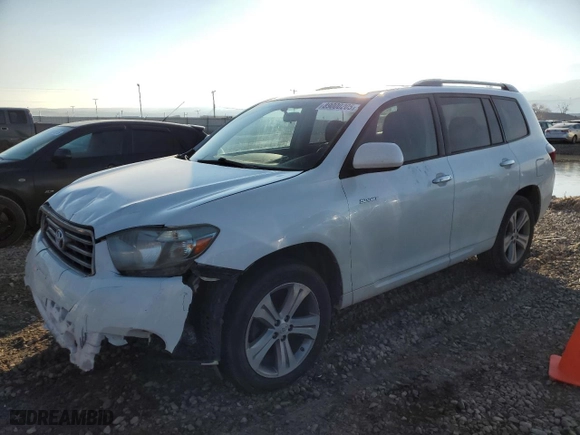 2009 Toyota Highlander Sport with VIN JTEES43A192145430, listed as a Copart auction lot 89000205 with 142,077 mi miles and Salvage Title. Bid and sale history available at carsss.com. Image 1.
