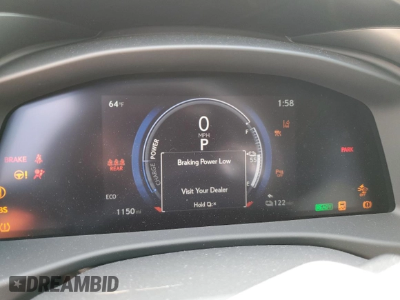 2023 Lexus RZ 450e Premium z VIN JTJAAAAB7PA021503, wystawiony jako Copart lot #41259754 z przebiegiem 1150 mil mil oraz . Historia ofert i sprzedaży dostępna na DreamBid. Obrazek 9.