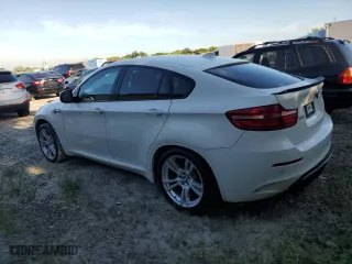 2013 BMW X6 M with VIN 5YMGZ0C55DLL29980, listed as a Copart auction lot 70687694 with 131,842 mi miles and Salvage Title. Bid and sale history available at carsss.com. Image 2.