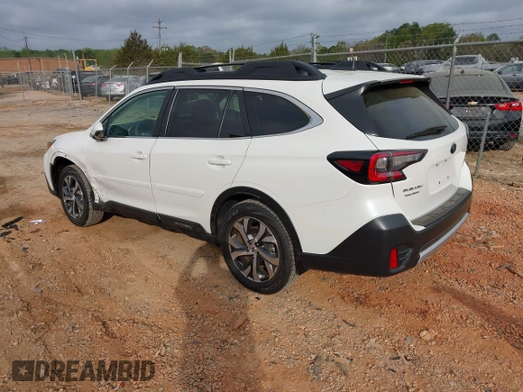 2022 Subaru Outback Limited with VIN 4S4BTANC9N3250430, listed as a IAAI auction lot 41962090 with 36,492 mi miles and . Bid and sale history available at DreamBid. Image 3.