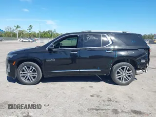 2022 Chevrolet Traverse High Country with VIN 1GNERNKW9NJ152474, listed as a IAAI auction lot 41859157 with 29,348 mi miles. Bid and sale history available at carsss.com. Image 15.