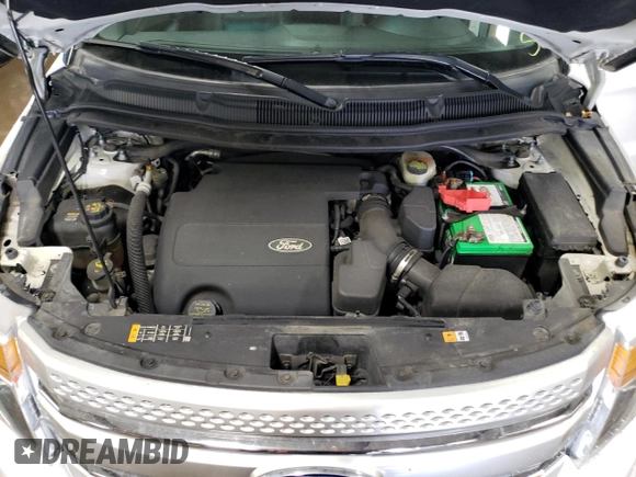 2013 Ford Explorer XLT with VIN 1FM5K8D81DGC93818, listed as a Copart auction lot 50169925 with 124,111 mi miles and Salvage Title. Bid and sale history available at DreamBid. Image 11.